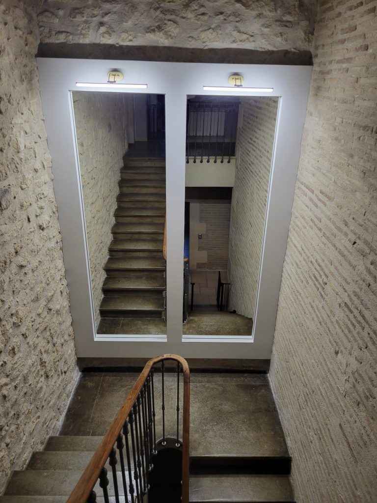 Niches en placo pour miroirs